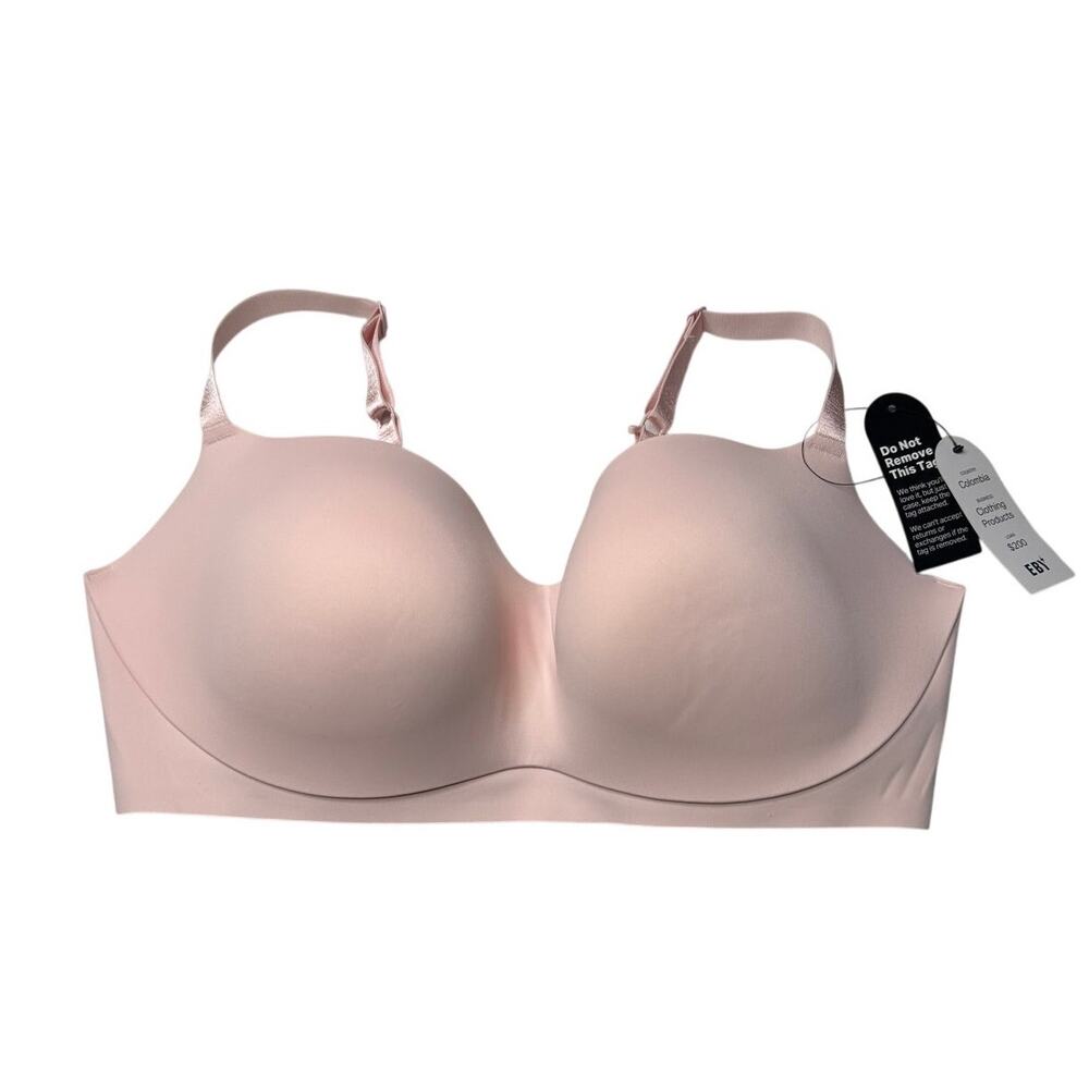 EBY Bra Light Pink Nude Seamless Balconette T-Shirt Bra LDD NWT